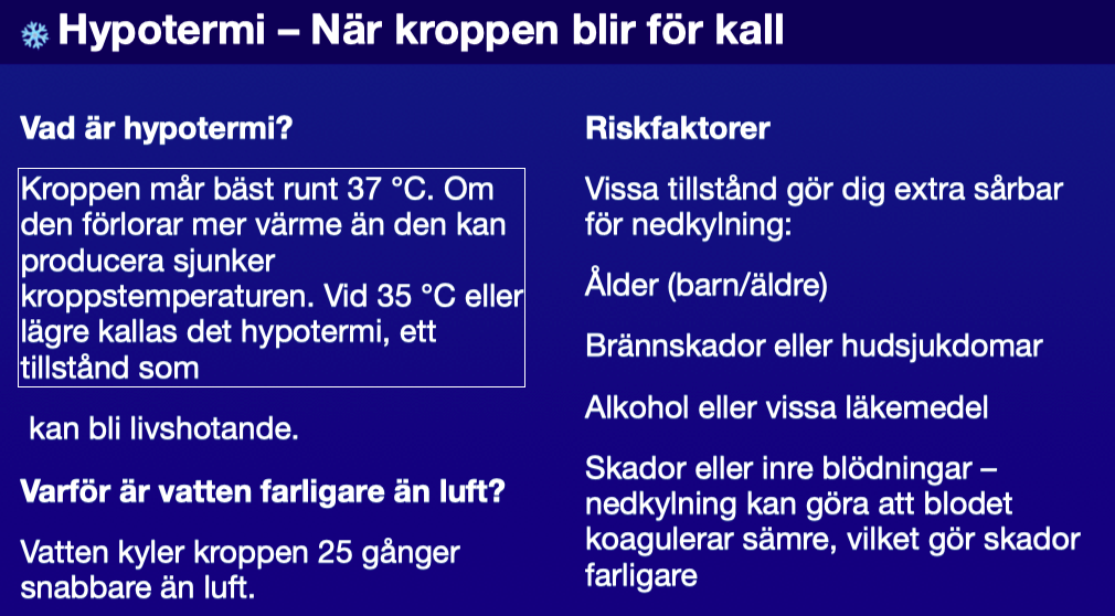 Kapitel 8 – Tillkalla hjälp vid nödsituation